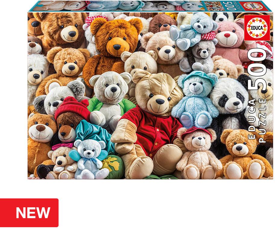 Puzzle 500 Ursos de Peluche - EDUCA