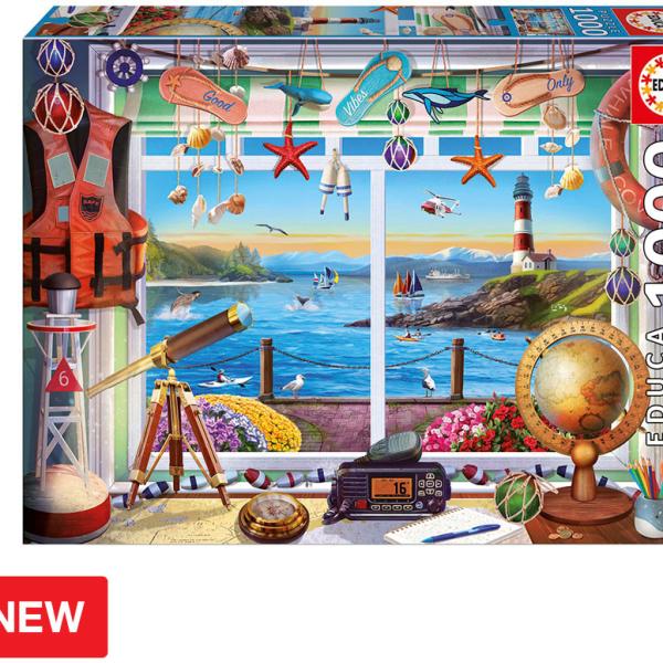 Puzzle 1000 Vida no Porto - EDUCA