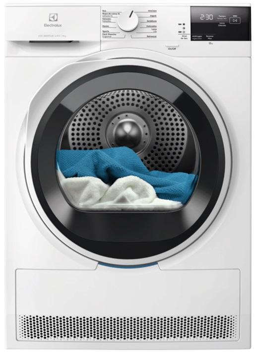 Máquina de Secar Roupa Serie 600 GentleCare EDI629G4BO 9Kg Bomba de Calor (Branco) - ELECTROLUX