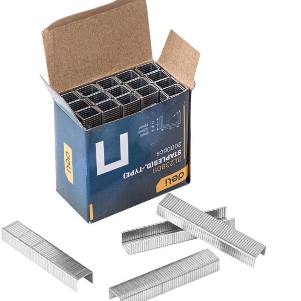 Pack 2000x Agrafos Tipo D - DELI
