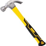 Martelo de Garra EDL5002 (Preto/Amarelo) - DELI