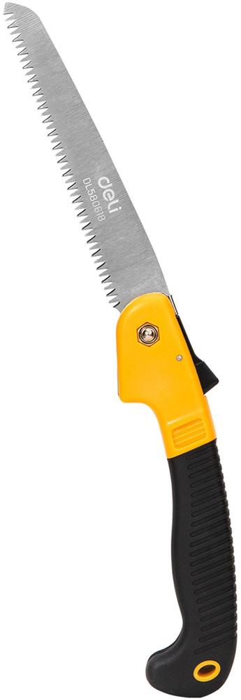 Serra Manual Dobrável 180mm EDL580618 (Amarelo) - DELI