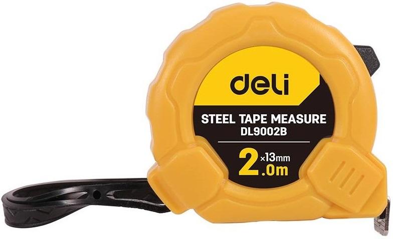 Fita Métrica de Aço 2m/13mm (Amarelo) - DELI
