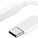 Adaptador USB - C Macho - Jack 3.5mm Fêmea (Branco) - SAMSUNG