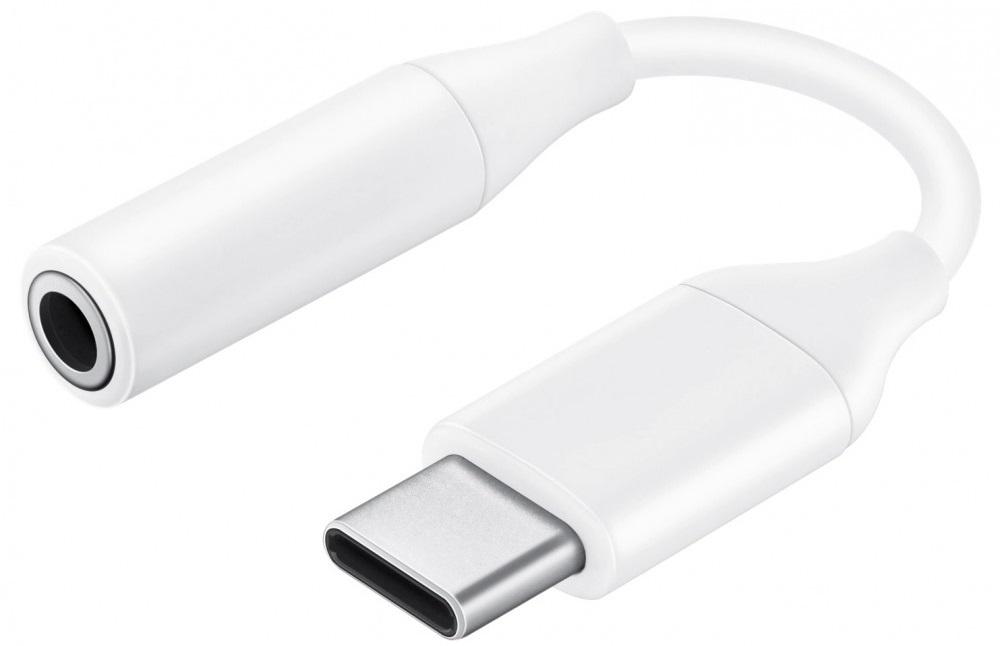 Adaptador USB - C Macho - Jack 3.5mm Fêmea (Branco) - SAMSUNG