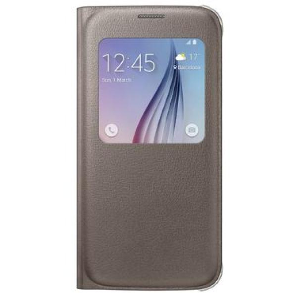 Samsung S View Cover Estojo Dourado