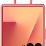 Capa Dobrável de Silicone Galaxy Z Flip7 c/ Anel (Vermelho) - SAMSUNG