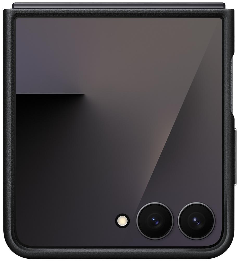 Capa Dobrável Vegana Galaxy Z Flip7 (Preto) - SAMSUNG