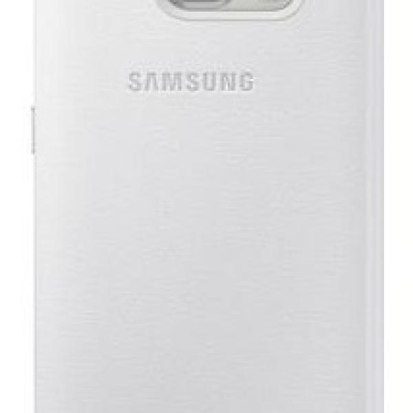 Capa Flip Wallet PU p/ Galaxy S6 White - SAMSUNG