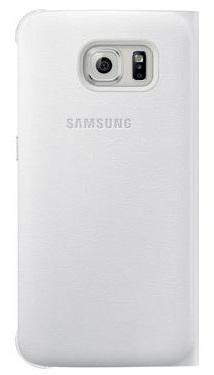 Capa Flip Wallet PU p/ Galaxy S6 White - SAMSUNG