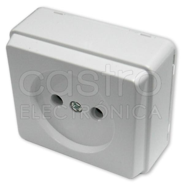 Tomada Exterior Quadrada 16A 250V - EFAPEL
