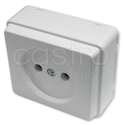 Tomada Exterior Quadrada 16A 250V - EFAPEL