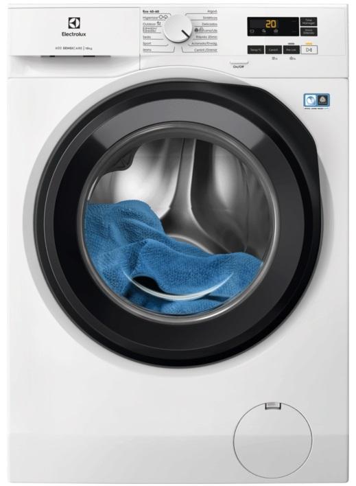 Máquina de Lavar Roupa Serie 600 SensiCare EFI6114O2B 10Kg 1400RPM (Branco) - ELECTROLUX