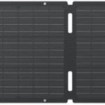 Painel Solar Fotovoltaico Monocristalino Dobrável 60W USB - C p/ Power Station - ECOFLOW