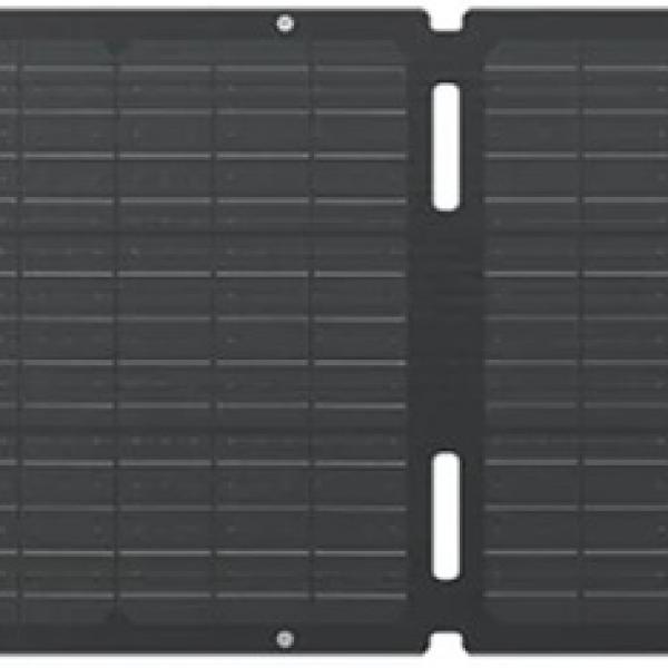Painel Solar Fotovoltaico Monocristalino Dobrável 60W USB - C p/ Power Station - ECOFLOW