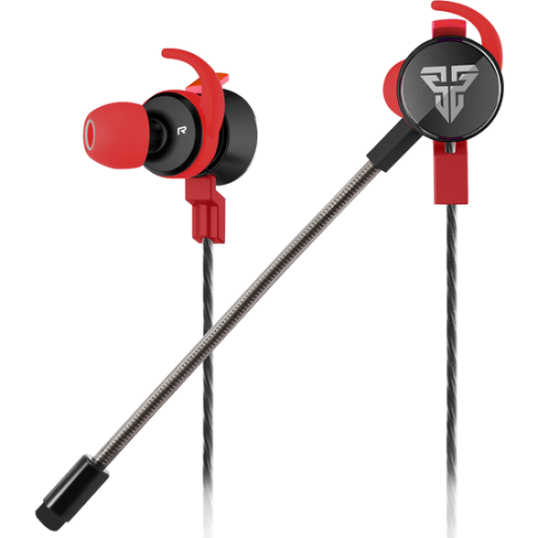 Auriculares In - Ear Scar EG2 Gaming Earplug Jack 3.5mm (Preto/ Vermelho) - FANTECH