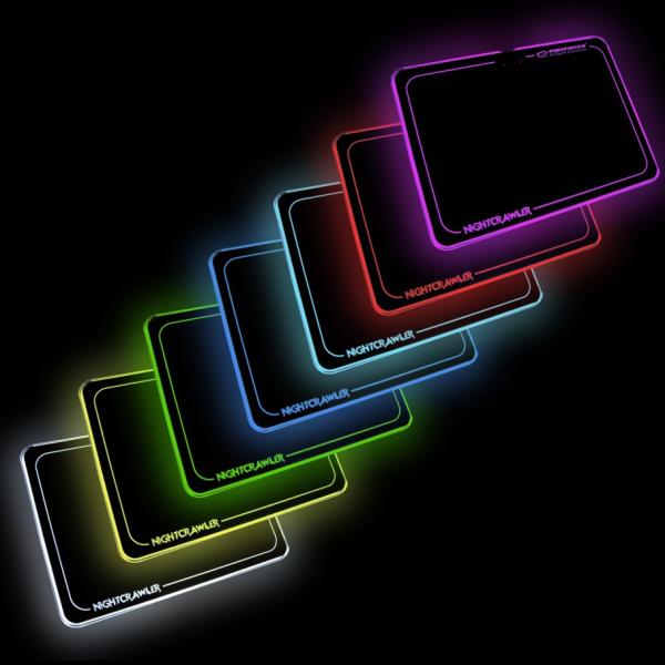 Tapete Gaming Iluminado RGB NIGHTCRAWLER - ESPERANZA