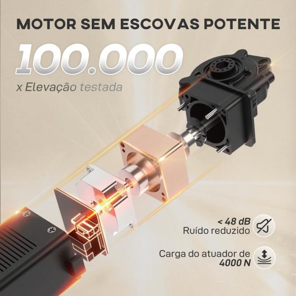 Poltrona Relax com Aquecimento Lombar e Massagem por Vibração Reclinável USB e Função de Memória 82x99x106 cm Bege