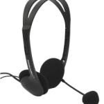Auscultadores Headset EH102 c/ Micro (Preto) - ESPERANZA
