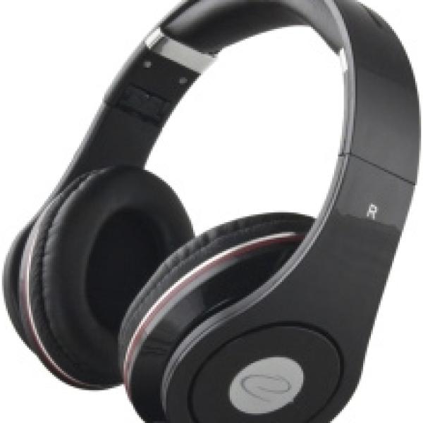 Auscultadores Renell c/ Fios Stereo (Preto) - ESPERANZA