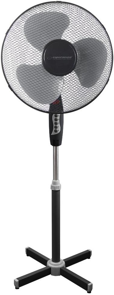 Ventoinha de Pé HURRICANE 50W Ø40cm (Preto/Cinza) - ESPERANZA