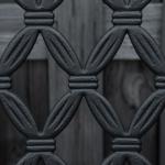 Banco de Jardim de 2 Lugares com Encosto Decorativo e Apoio para os Braços para Terraço Varanda Pátio Exterior Carga 280kg Ferro Fundido e Aço 128x58,5x89cm Preto