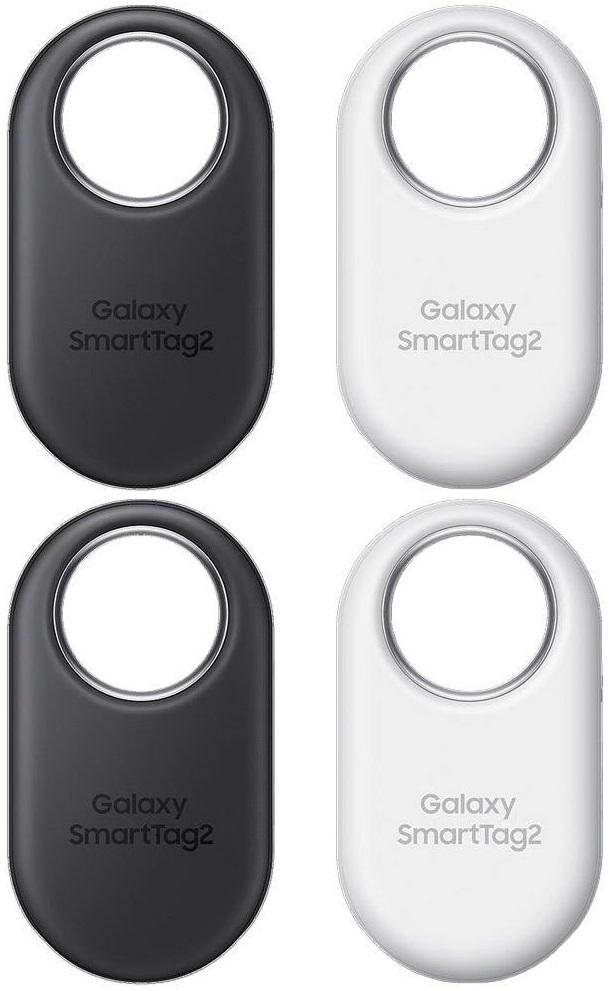 Pack 4x Localizadores Galaxy SmartTag 2 (Branco/Grafite) - SAMSUNG