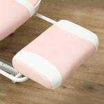 Cadeira Gaming Cadeira de Escritório Reclinável Apoio para os Pés Retrátil Suporte Lombar e Almofada para a Cabeça 63x63x115,5 - 123 cm Rosa