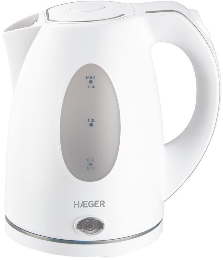 Jarro Elétrico 1,5L 2200W (Branco) - HAEGER
