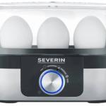Cozedor de 3x Ovos 270W (Preto/Inox) - SEVERIN