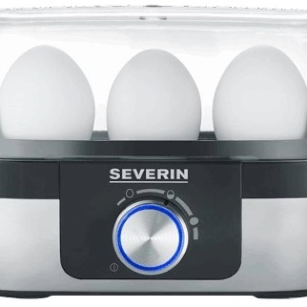 Cozedor de 3x Ovos 270W (Preto/Inox) - SEVERIN
