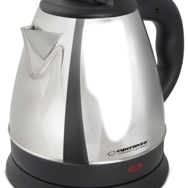 Chaleira Elétrica SPRING 1L 1350W (Prateado) - ESPERANZA