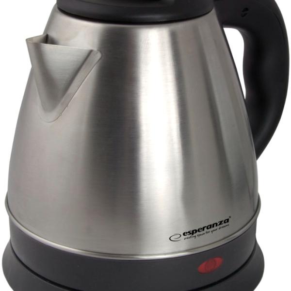 Chaleira Elétrica SPRING 1L 1350W (Inox) - ESPERANZA