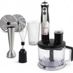 Varinha Mágica 800W (Aço Inoxidável) c/ Acessórios - ESPERANZA EKM004