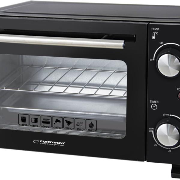 Mini Forno Eléctrico CALZONE 10L 800W - ESPERANZA