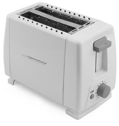 Torradeira 600W (2 Fatias) - ESPERANZA