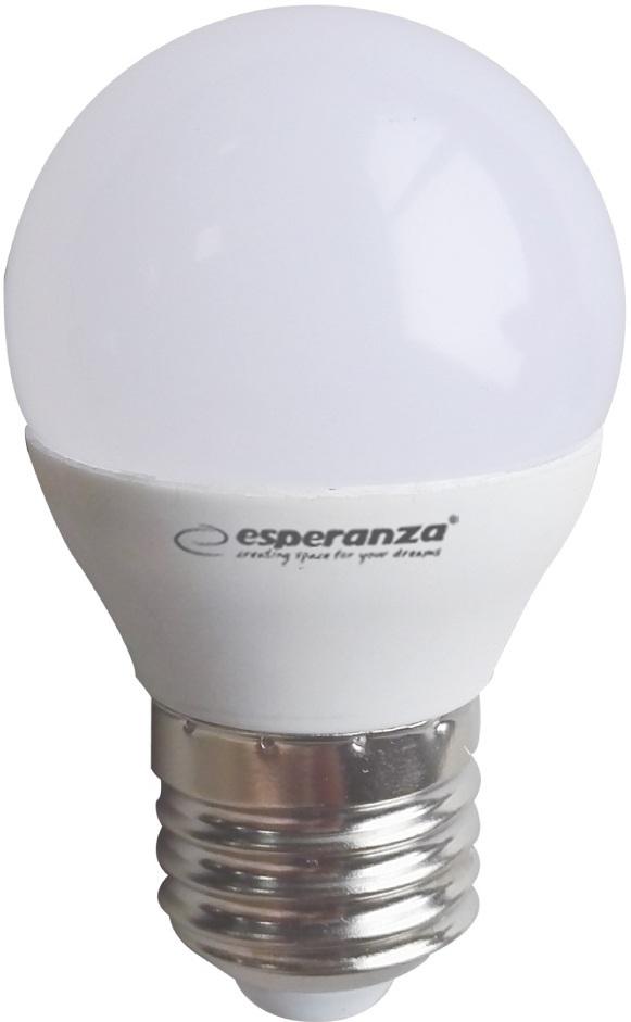 Lâmpada LED G45 E27 3W Branco Q. 3000K 260Lm - ESPERANZA