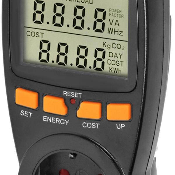 Medidor Digital de Custos de Energia (3680W) - VIRONE
