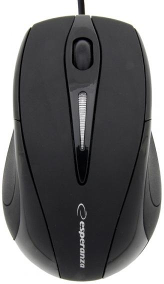 Rato Óptico USB SIRIUS 800DPI (Preto) - ESPERANZA