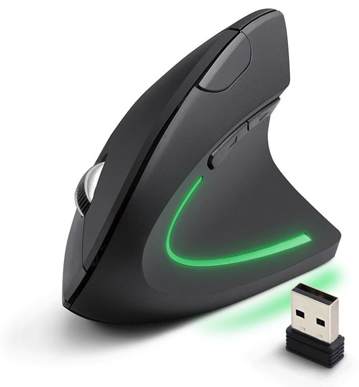 Rato Óptico Vertical 6D USB s/ Fios 1600DPI (CORVUS) - ESPERANZA