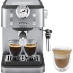 Máquina de Café Expresso Semiautomático Linea Classic 1,7L 1350W (Preto/Inox) - DELONGHI