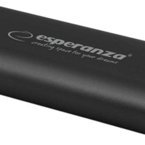PowerBank Hadron 4400mAh (Preto) - ESPERANZA
