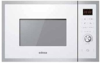 Microondas Encastre 25L 900W c/ Grill EMW - 2530 - IG XWH (Branco) - EDESA