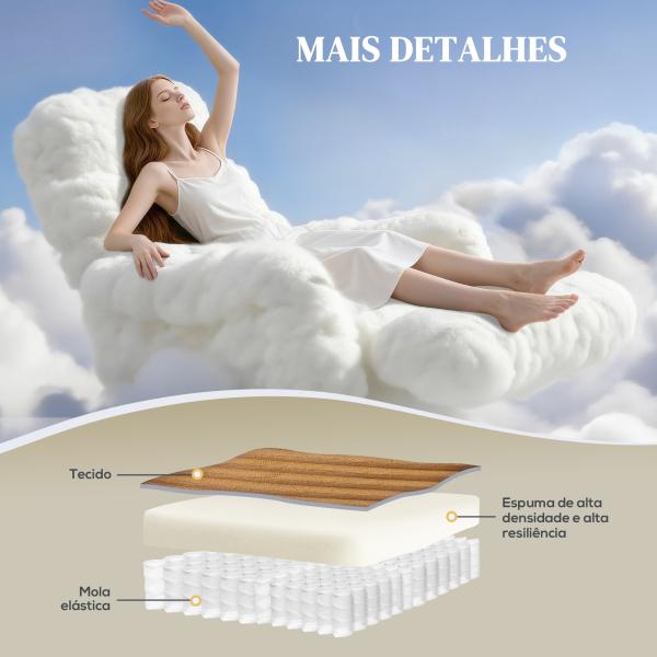 Poltrona Relax Reclinável Manual Estofada em Veludo com Apoio para Pés 73x86x100 cm Marrom