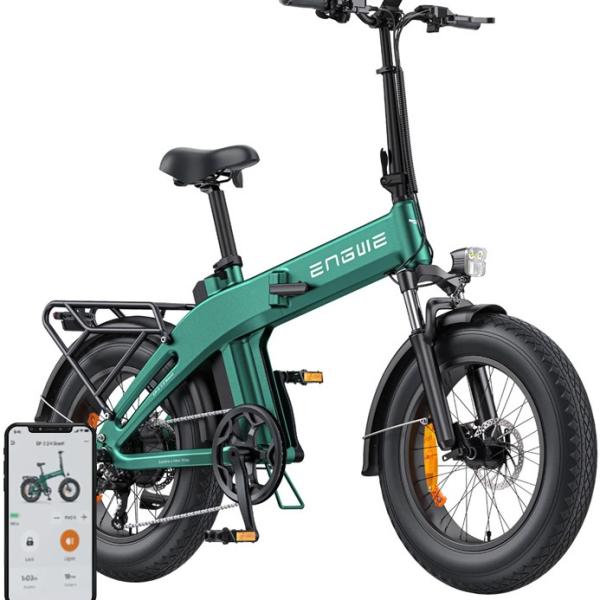 Bicicleta Elétrica EP - 2 3.0 BOOST 250W 20 (Verde) - ENGWE