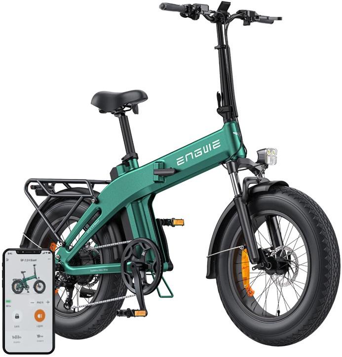 Bicicleta Elétrica EP - 2 3.0 BOOST 250W 20 (Verde) - ENGWE