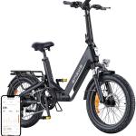 Bicicleta Elétrica L20 3.0 BOOST 250W 20 (Preto) - ENGWE