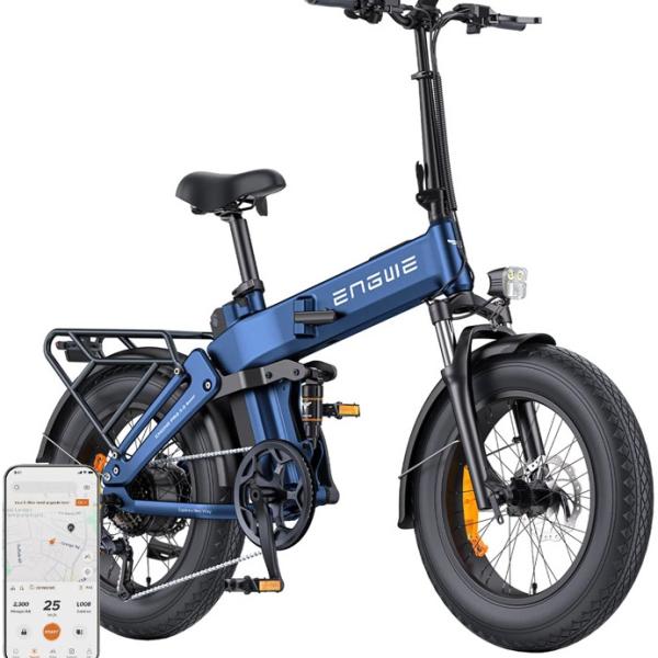 Bicicleta Elétrica PRO 3.0 BOOST 250W 20 (Azul) - ENGWE