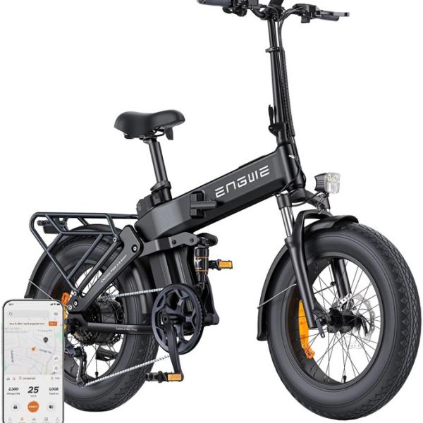 Bicicleta Elétrica PRO 3.0 BOOST 250W 20 (Preto) - ENGWE