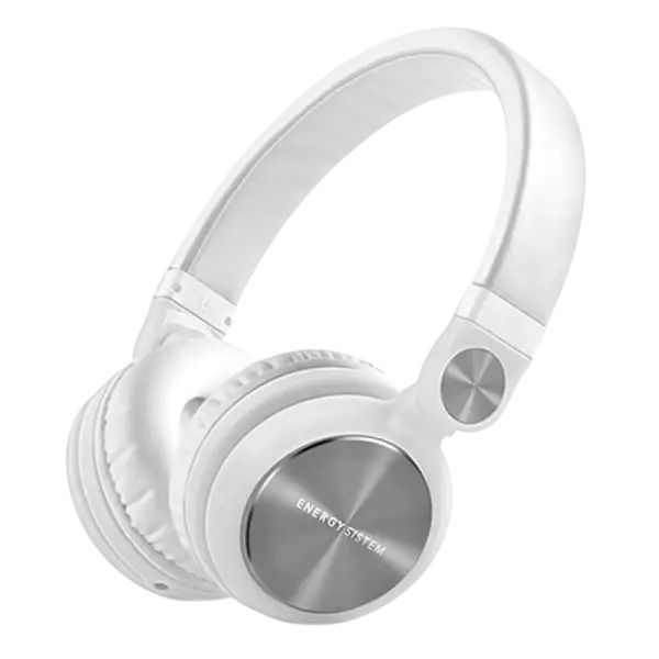 Auscultadores DJ2 c/ Fios e Microfone (Branco) - ENERGY SISTEM